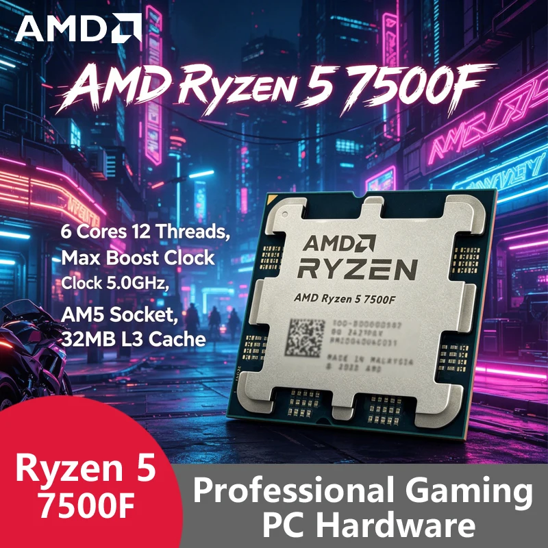 Pc Gaming Ddr5 - معالج ألعاب AMD Ryzen 5 7500F