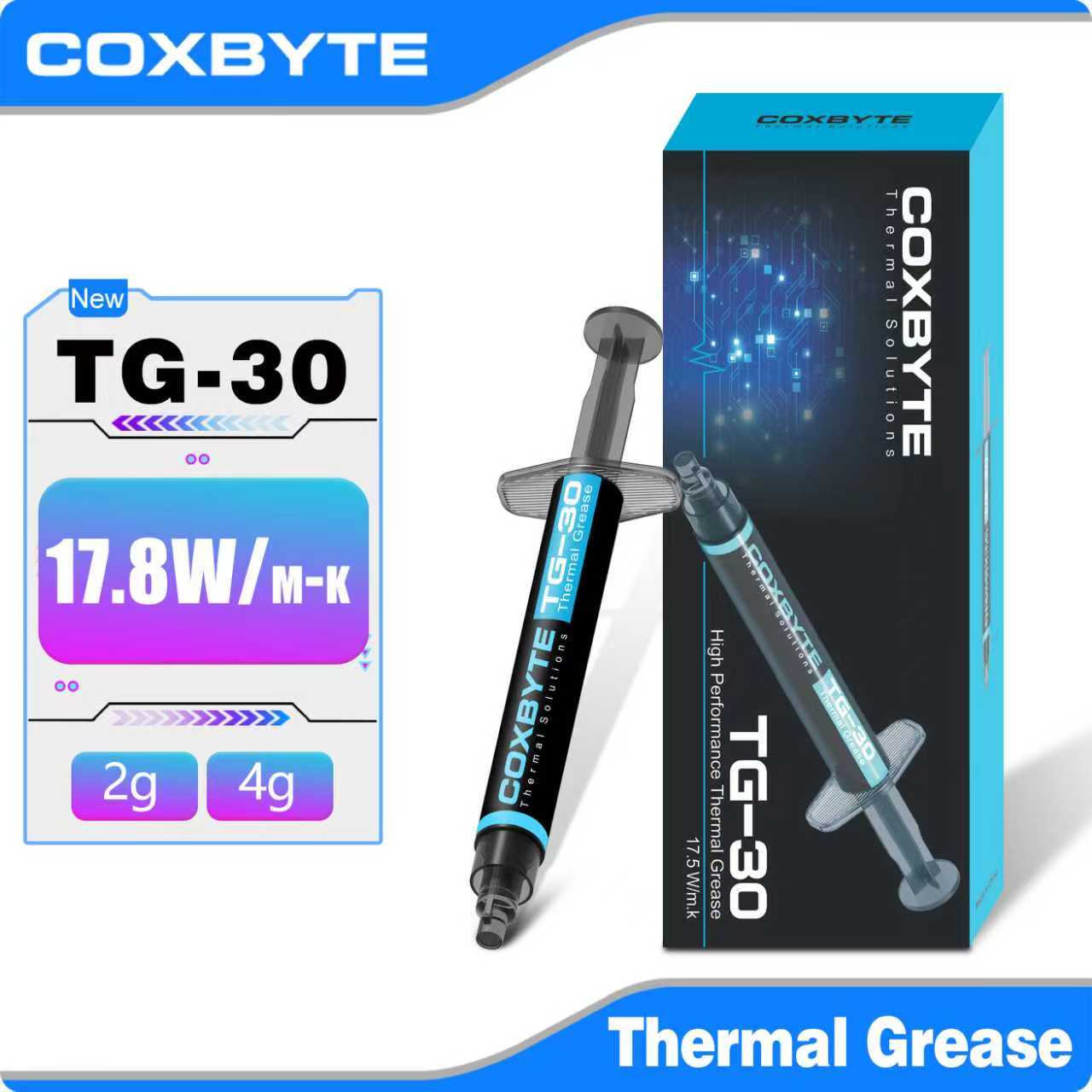 Thermal Paste - Coxbyte 17.5 واط/mk معجون حراري TG-30
