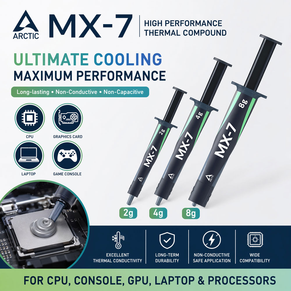 Thermal Paste - معجون حراري ARCTIC MX-7 4G 8G