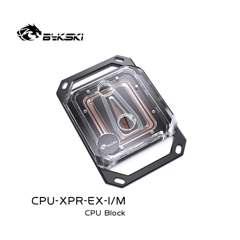 Pc Gaming Liquid Cooling - Bykski الاكريليك وحدة المعالجة المركزية كتلة