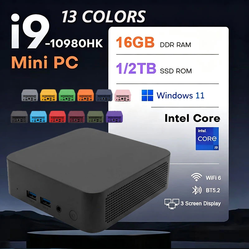 Pc Gaming Dell - كمبيوتر مكتبي صغير مزدوج جديد 2026