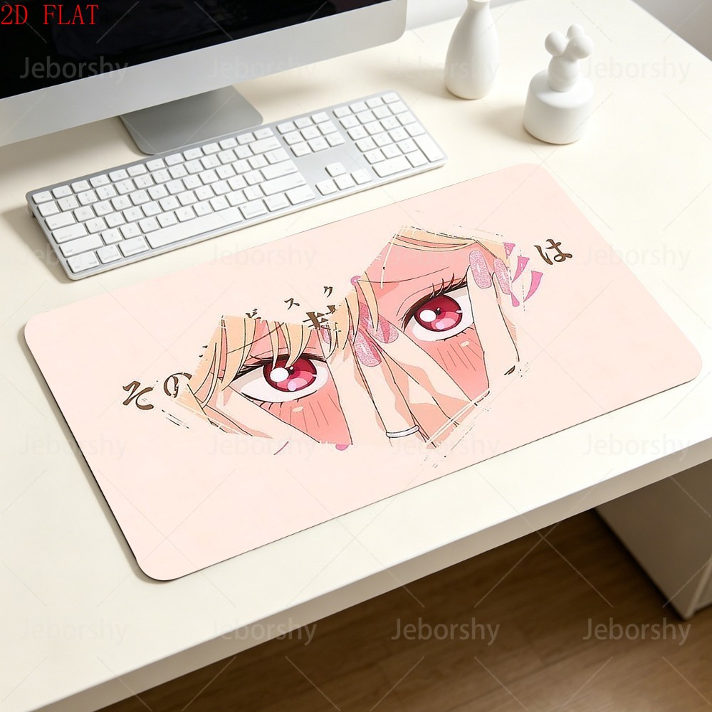 Pc Gaming Pink - لوحة ماوس للألعاب بتصميم فتاة أنمي