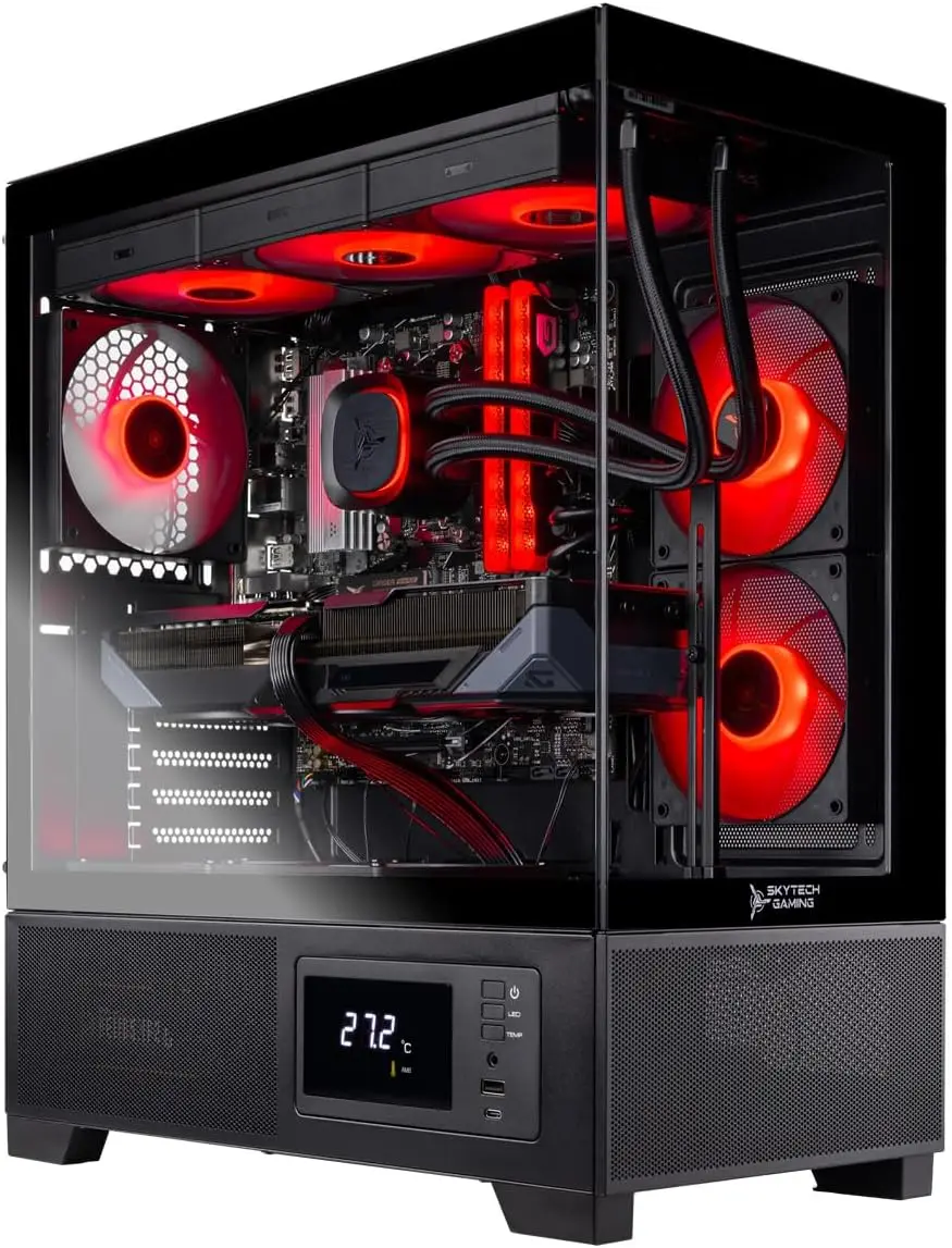 كمبيوتر سطح المكتب سكايتك جيمن - مراجعة Pc Gaming Usa وسعره