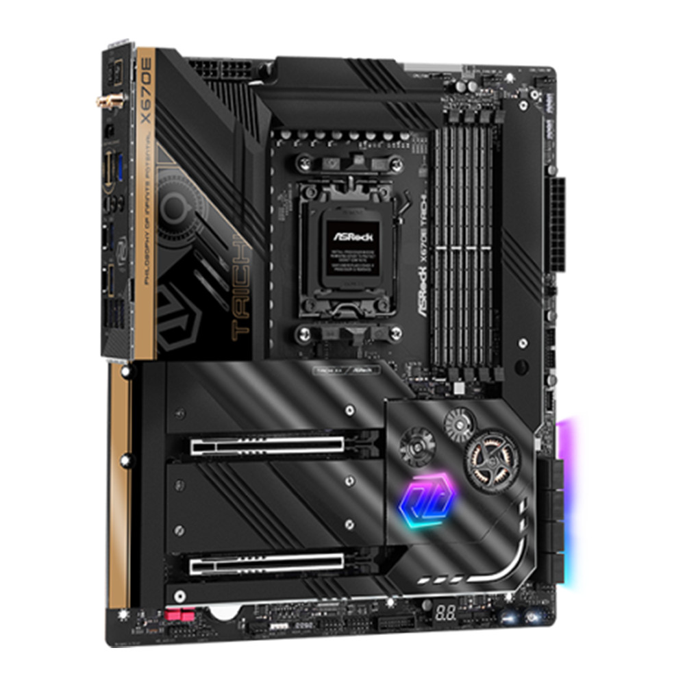 ASRock X670E Taichi اللوحة الأ - مراجعة Pc Gaming Ddr5 وسعره