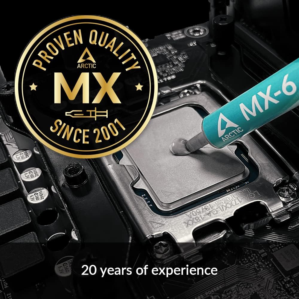 ARCTIC MX-6 (2g/4g/8g) معجون ح - مراجعة Thermal Paste وسعره