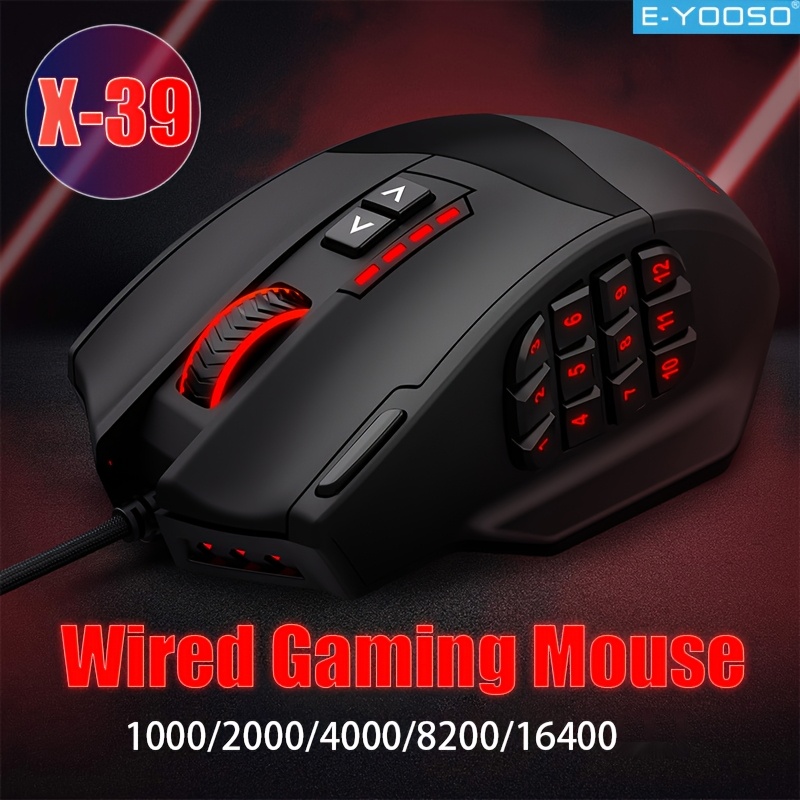 ماوس ألعاب سلكي E-YOOSO RGB شك - مراجعة Pc Gaming Editing وسعره