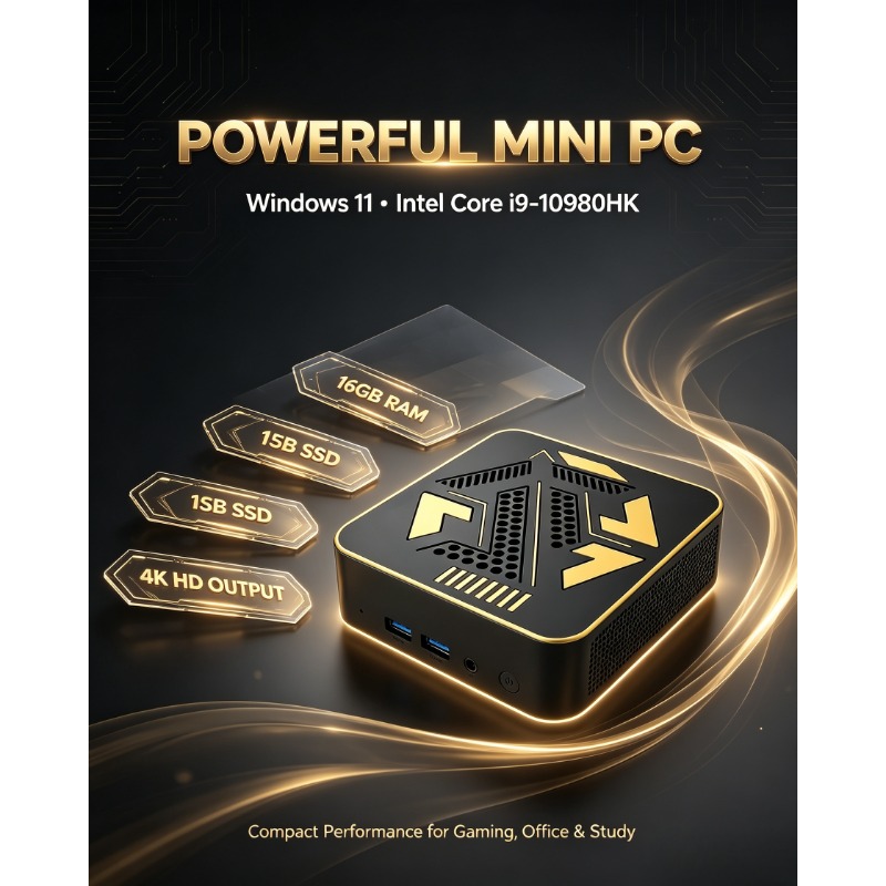 كمبيوتر مصغر 2026 بمعالج Intel - مراجعة Pc Gaming Editing وسعره
