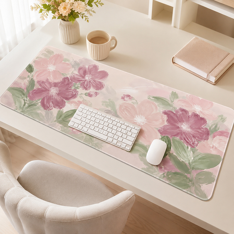 لوحة ماوس كبيرة الحجم بتصميم أ - مراجعة Pc Gaming Pink وسعره