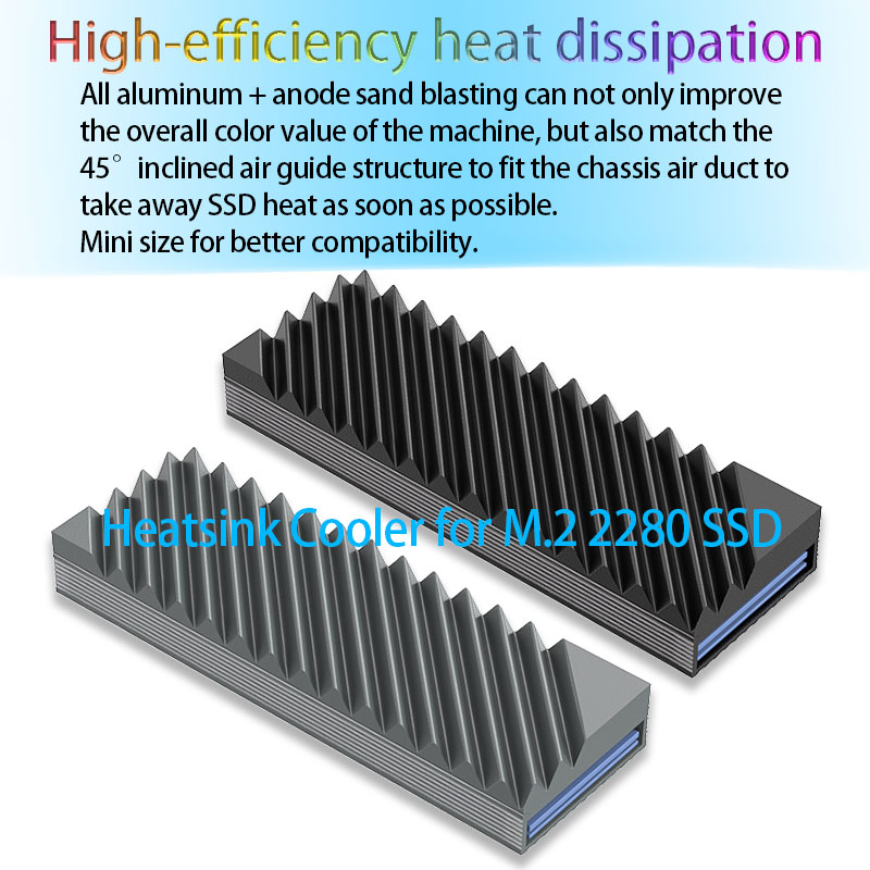 مشتت حراري M.2 SSD NVMe لقرص ا - مراجعة M.2 Ssd Heatsink وسعره