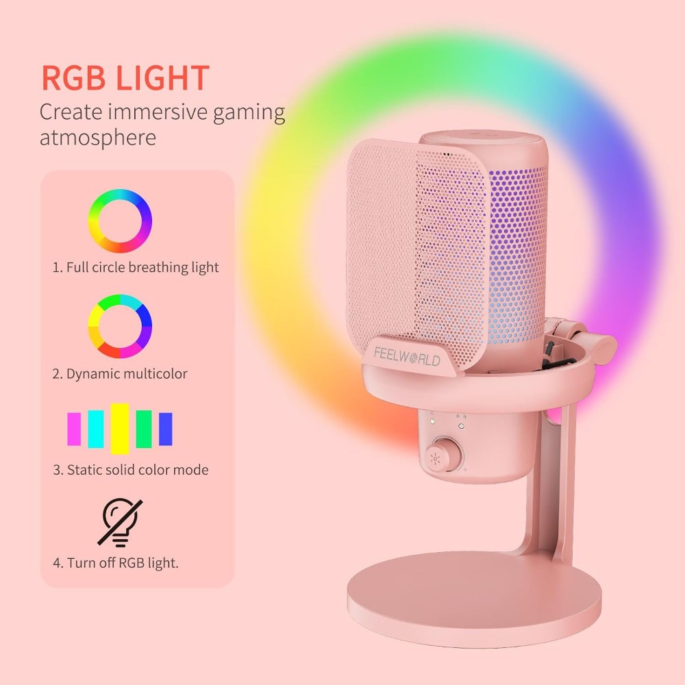ميكروفون مكثف للألعاب عبر USB: - مراجعة Pc Gaming Usa وسعره
