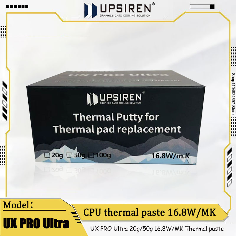 معجون حراري فائق الأداء UPSIRE - مراجعة Thermal Paste وسعره