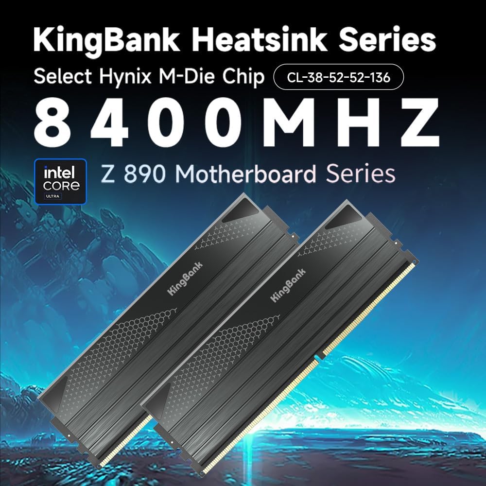 ذاكرة كينج بانك DDR5 KFXB سعة  - مراجعة Pc Gaming Ddr5 وسعره