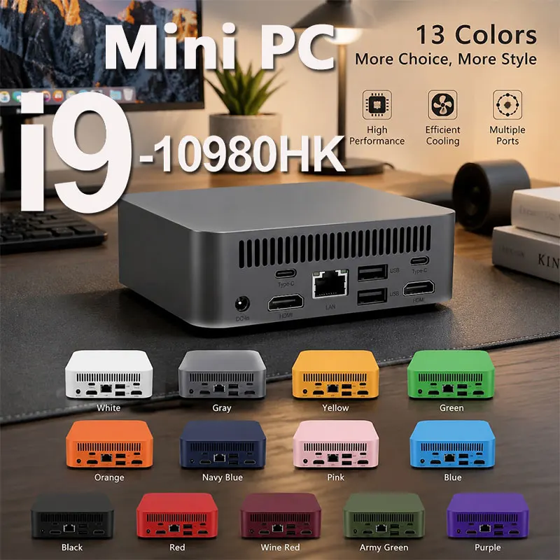 كمبيوتر مكتبي صغير مزدوج جديد  - مراجعة Pc Gaming Dell وسعره