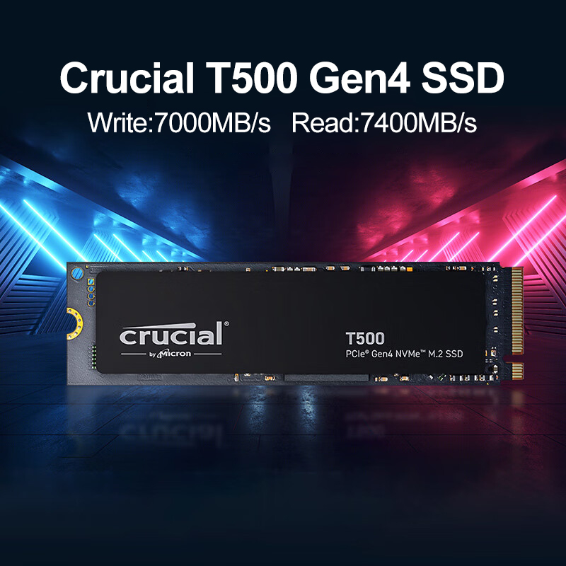 قرص صلب داخلي Crucial T500 بسع - مراجعة Pc Gaming Website وسعره