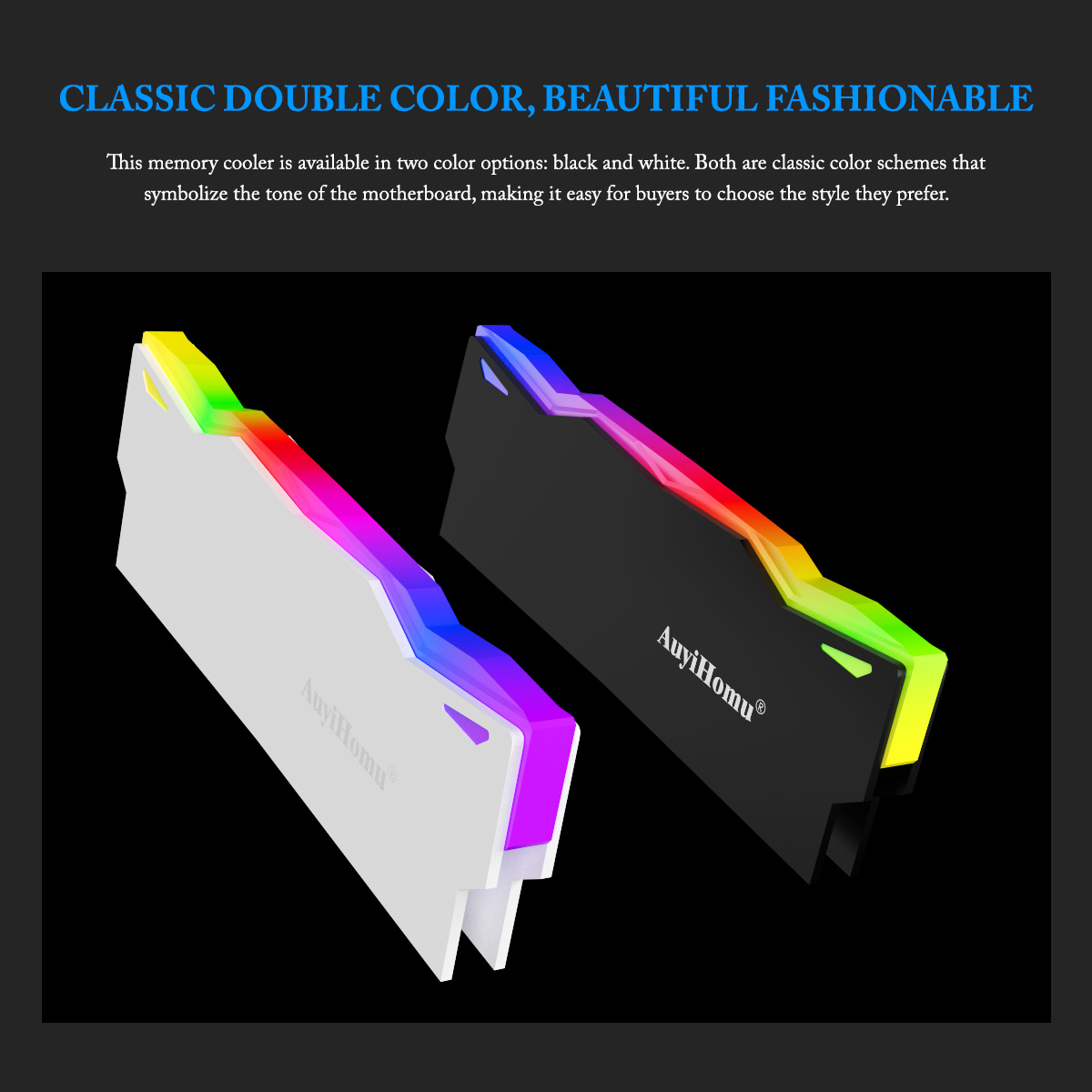 مشتت حراري RGB من AuyiHomu، مب - مراجعة Pc Gaming Ddr5 وسعره