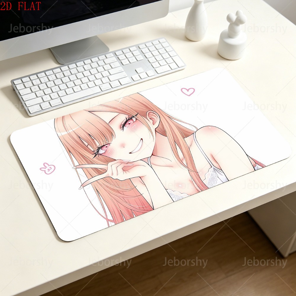 لوحة ماوس للألعاب بتصميم فتاة  - مراجعة Pc Gaming Pink وسعره