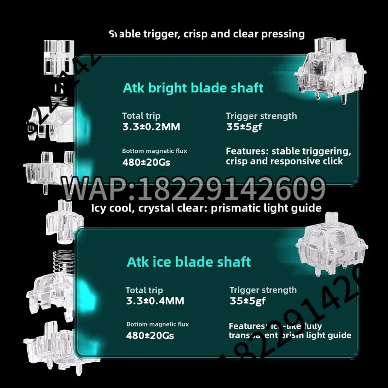 لوحة مفاتيح ميكانيكية ATK RS7  - مراجعة Mechanical Keyboard وسعره